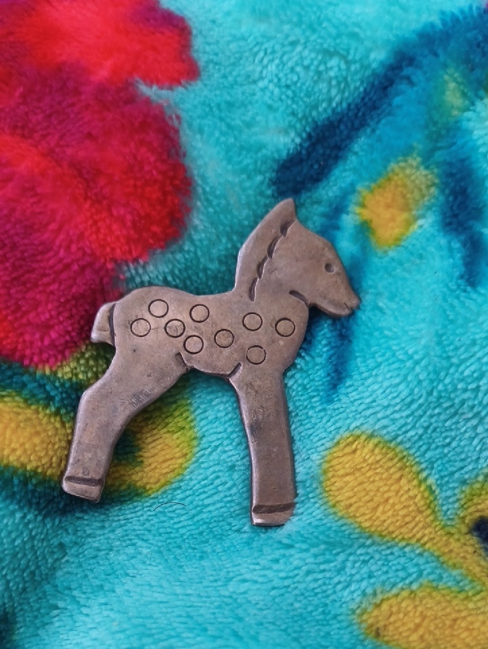 Vintage Taxvo Sterling Silver Horse Brooch